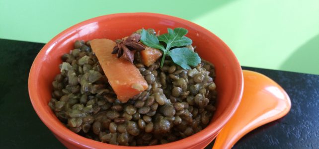 Ragoût de lentilles vertes du Puy Ragoût de lentilles vertes du Puy