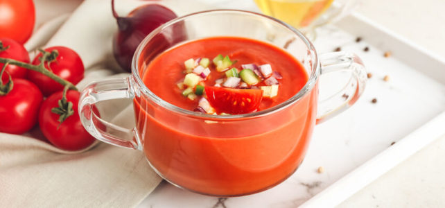 Gaspacho express au melon Gaspacho express au melon